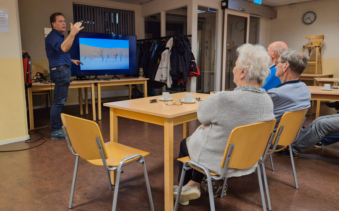 Mooie lezing over Namibië tijdens clubavond